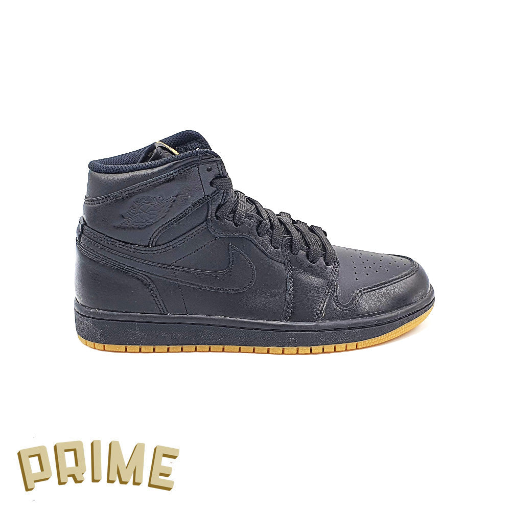 Jordan 1 Retro (zwart gum)
