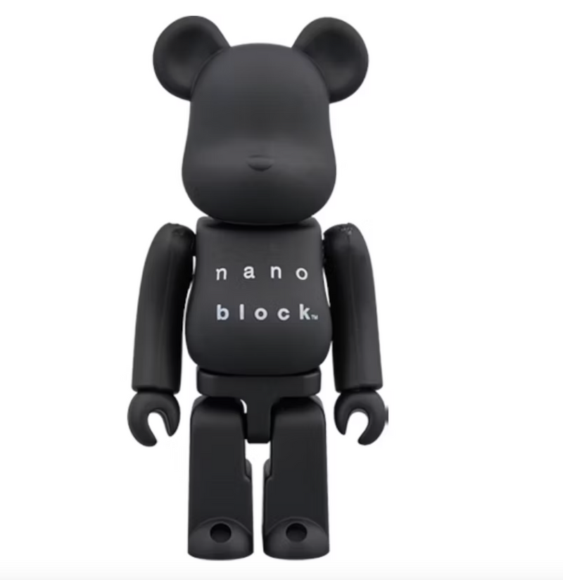 Bearbrick Nanoblock 2 Pack Set B 100%
