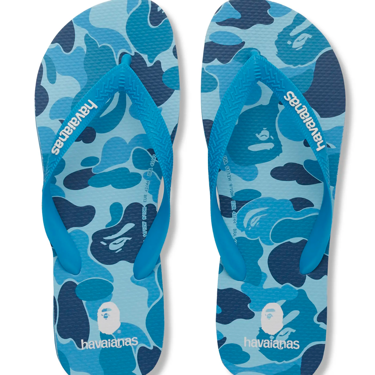 BAPE X HAVAIANAS SLIDES