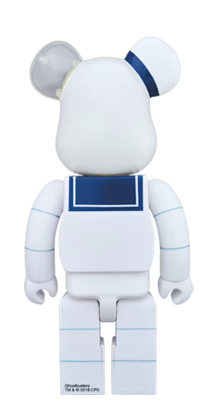 Bearbrick x Ghostbusters Stay Puft Marshmellow Man 400%